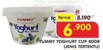 Promo Harga YUMMY Yogurt Jenis Tertentu 80 gr - Superindo