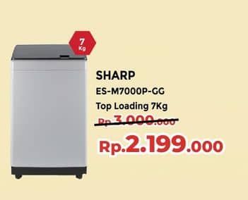 Promo Harga Sharp ES-M7000P-GG  - Yogya