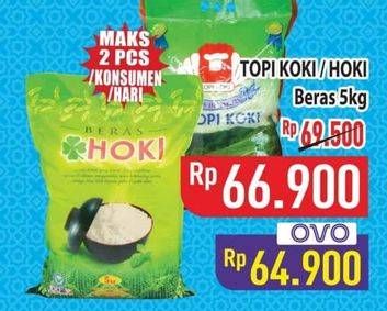 Promo Harga Topi Koki/Hoki Beras  - Hypermart