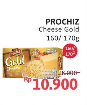 Promo Harga Prochiz Gold Cheddar 160 gr - Alfamidi