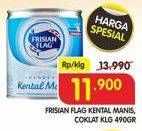 Promo Harga FRISIAN FLAG Susu Kental Manis Cokelat 490 gr - Superindo