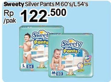 Promo Harga SWEETY Silver Pants M60, L54  - Carrefour