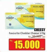 Promo Harga CHEESY Easy Melt Processed Cheddar Cheese 170 gr - Hari Hari