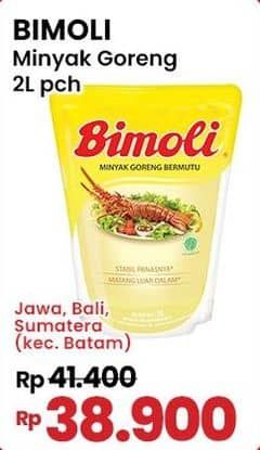 Promo Harga Bimoli Minyak Goreng 2000 ml - Indomaret