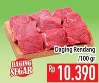 Promo Harga Daging Rendang Sapi per 100 gr - Hypermart