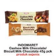 Promo Harga INDOMARET Cashew Milk Chocolate 45 gr - Indomaret