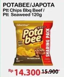 Promo Harga Potabee Snack Potato Chips/Japota Potato Chips  - Alfamart