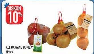 Promo Harga Bawang Bombay All Variants per 100 gr - Hypermart
