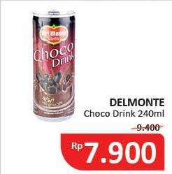 Promo Harga DEL MONTE Latte Choco Drink 240 ml - Alfamidi