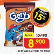 Promo Harga Gery Snack Sereal 100 gr - Superindo