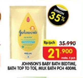 Promo Harga JOHNSONS Baby Bath  - Superindo