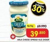 Promo Harga ARLA Cheesy Spread 240 gr - Superindo
