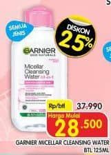 Promo Harga Garnier Micellar Water All Variants 125 ml - Superindo