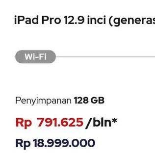 Promo Harga APPLE iPad Pro 12.9 Inch  - iBox