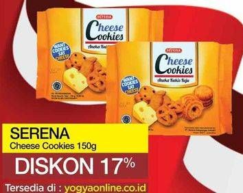 Promo Harga SERENA Cheese Cookies 150 gr - Yogya