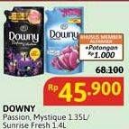 DOWNY Passion, Mystique, Sunrise Fresh 1,4L