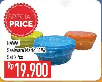 Promo Harga HAWAII Sealware Mario per 2 pcs - Hypermart