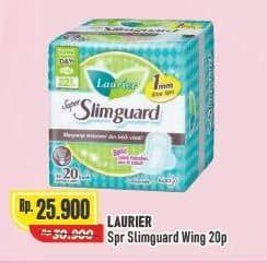 Promo Harga Laurier Super Slimguard Day Gathers 22.5cm, 25cm, 22.5 Cm, 17cm 20 pcs - Alfamart