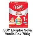 Promo Harga SGM Eksplor Soya 1-5 Susu Pertumbuhan Vanila 700 gr - Alfamart