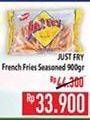Promo Harga JUST FRY French Fries Seasoned 900 gr - Hypermart