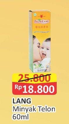 Promo Harga CAP LANG Minyak Telon Lang 60 ml - Alfamart