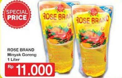 Promo Harga ROSE BRAND Minyak Goreng 1 ltr - Hypermart