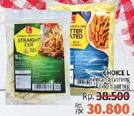 Promo Harga CHOICE L French Fries All Variants 1000 gr - LotteMart