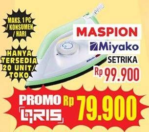 Promo Harga MASPION/MIYAKO Setrika  - Hypermart