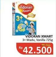 Promo Harga VIDORAN Xmart 3+ Madu, Vanilla 725 gr - Alfamidi