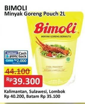 Promo Harga Bimoli Minyak Goreng 2000 ml - Alfamart