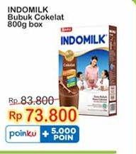 Promo Harga Indomilk Susu Bubuk Cokelat 800 gr - Indomaret
