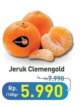 Jeruk Clemengold per 100 gr Diskon 25%, Harga Promo Rp5.990, Harga Normal Rp7.990