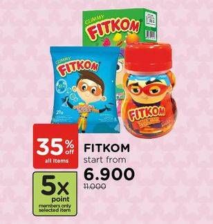 Promo Harga FITKOM Gummy  - Watsons