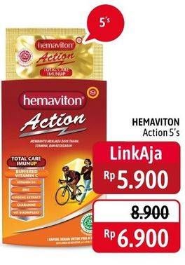 Promo Harga HEMAVITON Multivitamin Action 5 pcs - Alfamidi