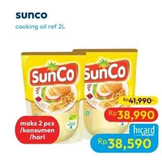 Promo Harga Sunco Minyak Goreng 2000 ml - Hypermart