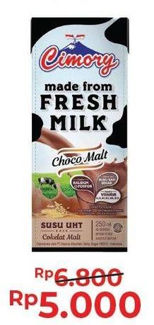 Promo Harga CIMORY Fresh Milk Chocolate, Hazelnut 250 ml - Alfamart