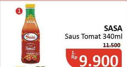 Promo Harga SASA Saus Tomat 340 ml - Alfamidi