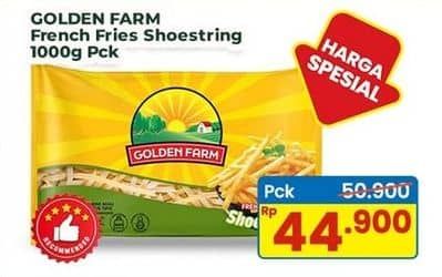 Promo Harga Golden Farm French Fries Shoestring 1000 gr - Indomaret