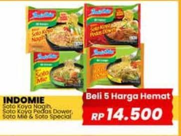 Promo Harga Indomie Mi Kuah Soto Koya Nagih, Soto Koya Dower Pedas, Soto Spesial, Soto Mie 70 gr - Yogya