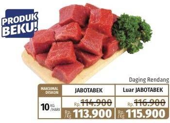 Promo Harga Daging Rendang Sapi  - Lotte Grosir