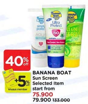 Promo Harga Banana Boat Sun Care Range  - Watsons