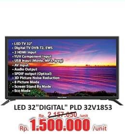 Promo Harga Polytron PLD 32V1853 Digital LED TV  - Hari Hari