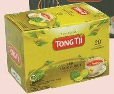 Promo Harga Tong Tji Teh Celup Jeruk Purut per 2 box 20 pcs - LotteMart