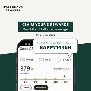 Promo Harga Starbucks Minuman Kopi  - Starbucks