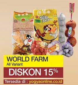 Promo Harga WORLD FARM Shira Diet Potatoes All Variants  - Yogya