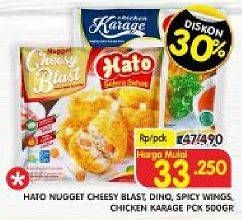 Promo Harga HATO Nuget/Spicy Wing/Chicken Karage  - Superindo