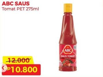 Promo Harga ABC Saus Tomat 275 ml - Alfamart