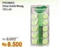 Promo Harga PROMAG Obat Sakit Maag Tablet 10 pcs - Indomaret