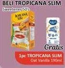 Promo Harga Tropicana Slim Sweetener 50 pcs - Alfamidi