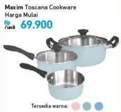 Promo Harga MAXIM Toscana Cookware  - Carrefour